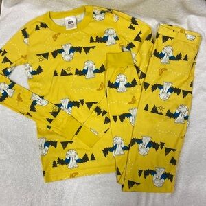 Hanna Andersson small foot organic cotton Unisec gender neutral pajamas  14